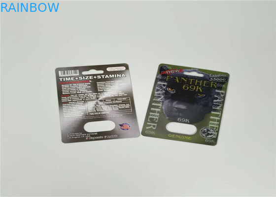 3D ad alta resistenza carda la scatola di presentazione acrilica impermeabile d'imballaggio della sferza del blister