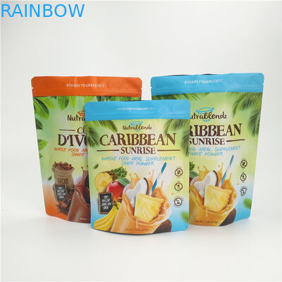 Il di alluminio a chiusura lampo sta sulla rotocalcografia del sacchetto per l'imballaggio della frutta secca