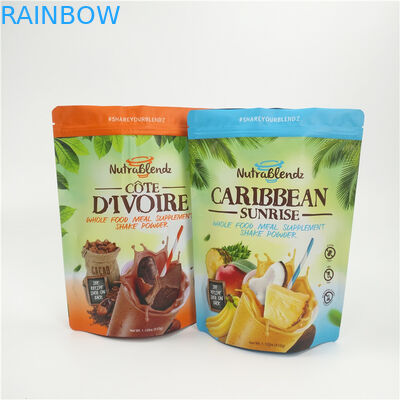 Il di alluminio a chiusura lampo sta sulla rotocalcografia del sacchetto per l'imballaggio della frutta secca