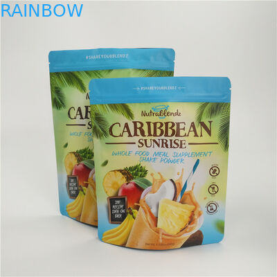 La rotocalcografia sta sulle borse a chiusura lampo, sacchetto del foglio di alluminio di latte in polvere con la chiusura lampo