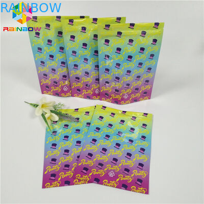 Plastica d'imballaggio Mateial dei ragazzi della giungla di Runtz dei biscotti dell'erbaccia di Runtz delle borse della stagnola della chiusura lampo