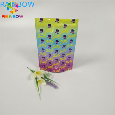 Plastica d'imballaggio Mateial dei ragazzi della giungla di Runtz dei biscotti dell'erbaccia di Runtz delle borse della stagnola della chiusura lampo