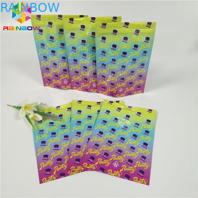 Plastica d'imballaggio Mateial dei ragazzi della giungla di Runtz dei biscotti dell'erbaccia di Runtz delle borse della stagnola della chiusura lampo