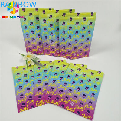 Plastica d'imballaggio Mateial dei ragazzi della giungla di Runtz dei biscotti dell'erbaccia di Runtz delle borse della stagnola della chiusura lampo