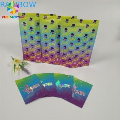 Il sacchetto della stagnola della prova dell'odore che imballa Runtz insacca i biscotti/pillola/applicazione gommosa dell'orso