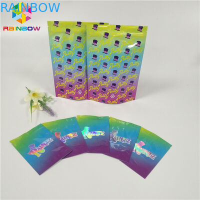 Il sacchetto della stagnola della prova dell'odore che imballa Runtz insacca i biscotti/pillola/applicazione gommosa dell'orso