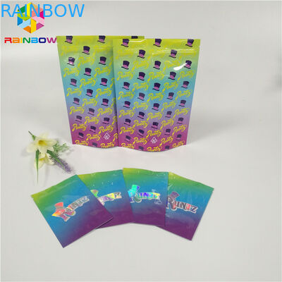 Il sacchetto della stagnola della prova dell'odore che imballa Runtz insacca i biscotti/pillola/applicazione gommosa dell'orso