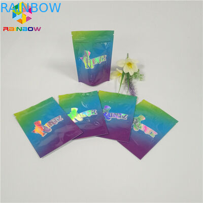 L'abitudine d'imballaggio del sacchetto della stagnola del biscotto ha stampato la prova di plastica del bambino delle borse della serratura dello zip