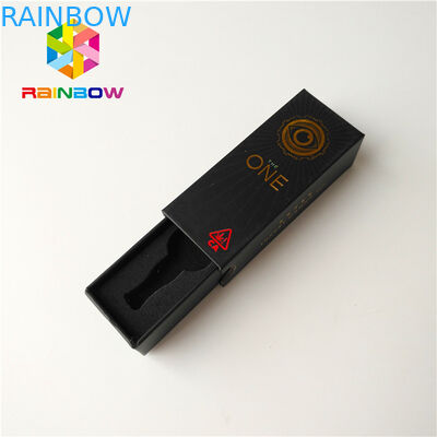 Finitura di superficie d'imballaggio della metallina del corredo dell'atomizzatore di Cbd delle scatole di dimensione della cartuccia su ordinazione di Vape