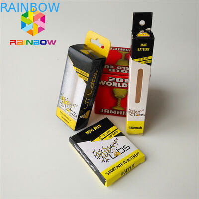 Il contenitore d'imballaggio Moq basso 1oz di stampa su ordinazione 2 Oz di bottiglia di olio essenziale di CBD ha riciclato la carta della carta