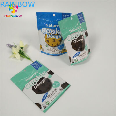 Le piccole borse variopinte dell'imballaggio alimentare del di alluminio di Mylar zippano la serratura per il biscotto/la frutta asciutta