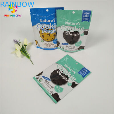 Le piccole borse variopinte dell'imballaggio alimentare del di alluminio di Mylar zippano la serratura per il biscotto/la frutta asciutta