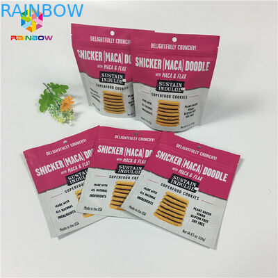 Stampa biodegradabile d'imballaggio di Digital delle borse della stagnola di plastica risigillabile per il cioccolato/formaggio