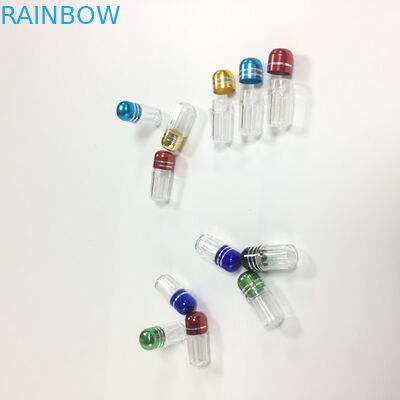 Contenitore di plastica pp delle bottiglie di pillola della capsula di supplemento materiale con il cappuccio del metallo