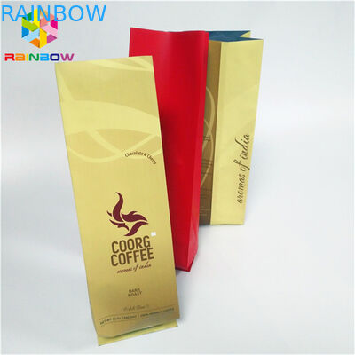 L'abitudine stampata sta sul fondo piatto del rinforzo del lato della barriera dell'umidità delle borse del sacchetto della chiusura lampo