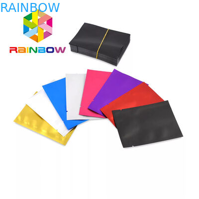 Sacchetti di plastica risigillabili che imballano tre guarnizione laterale piccolo Mylar per le erbe/biscotti