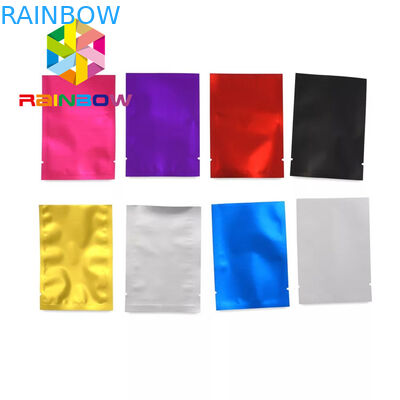 Sacchetti di plastica risigillabili che imballano tre guarnizione laterale piccolo Mylar per le erbe/biscotti