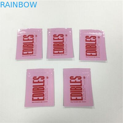 La chiusura lampo stampata superficie lucida insacca l'imballaggio gommoso laminato di Candy del di alluminio