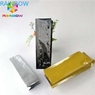 Il di alluminio risigillabile sta sulla bustina di tè del caffè dell'arrosto del rinforzo del lato del sacchetto 12oz 16oz