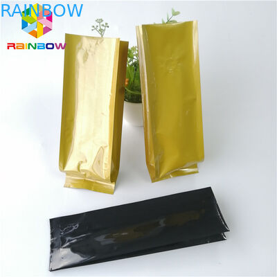 Il di alluminio risigillabile sta sulla bustina di tè del caffè dell'arrosto del rinforzo del lato del sacchetto 12oz 16oz