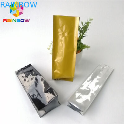 Il di alluminio risigillabile sta sulla bustina di tè del caffè dell'arrosto del rinforzo del lato del sacchetto 12oz 16oz