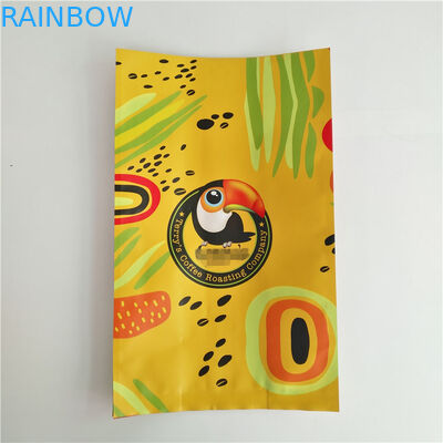 Sacchetto della stagnola sigillato quattro lati che imballa il pacchetto di plastica del tè della bustina di potere del caffè istantaneo