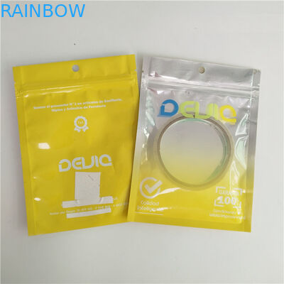 Sacchetti di plastica degli accessori del telefono cellulare che imballano la borsa di plastica biodegradabile del telefono cellulare dello zip