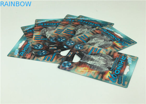 Carta di carta durevole che imballa per le pillole naturali di miglioramento del sesso di prestazione del maschio