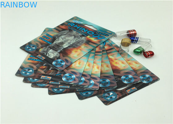 Carta di carta durevole che imballa per le pillole naturali di miglioramento del sesso di prestazione del maschio