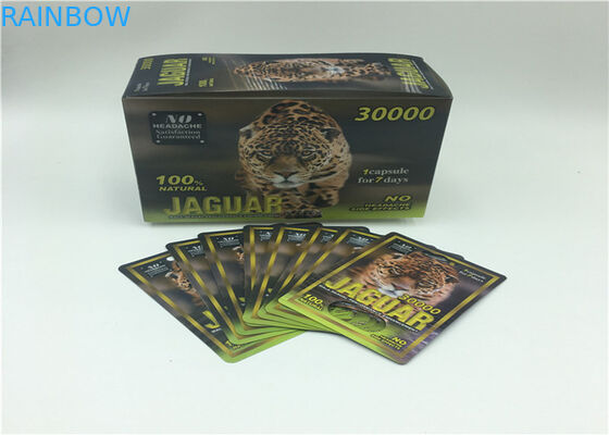 Carta nera della bolla che imballa FX scatola di carta dell'esposizione di 35000 serie per le pillole maschii di potenziamento