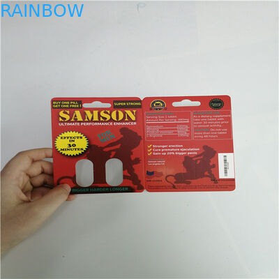 Burro d'imballaggio 30000 della mamba del rinforzatore delle pillole della carta femminile della bolla per la bottiglia della capsula dell'oro