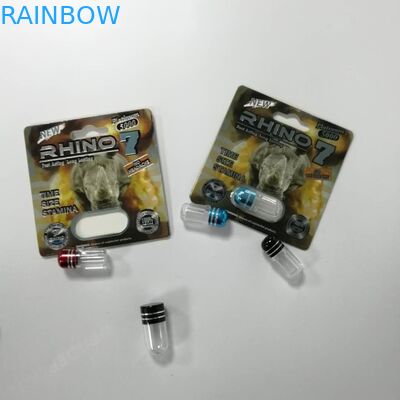 Carta della bolla della medicina di potere del sesso degli uomini di Powful che imballa il pacchetto sessuale delle pillole di rinoceronte 69 di potenziamento