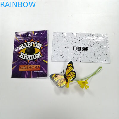 Il sacchetto della stagnola della prova dell'odore che imballa le borse della serratura dello zip di Mylar sta sulla stampa su ordinazione del sacchetto