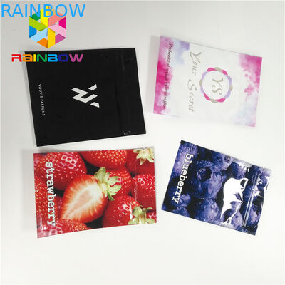 Sacchetto laterale d'imballaggio opaco della guarnizione delle borse tre del di alluminio per il pacchetto cosmetico di trucco