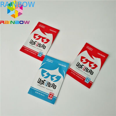 logo su ordinazione di plastica d'imballaggio di Mylar laminato prova dell'odore del sacchetto del di alluminio di pollice 4x6