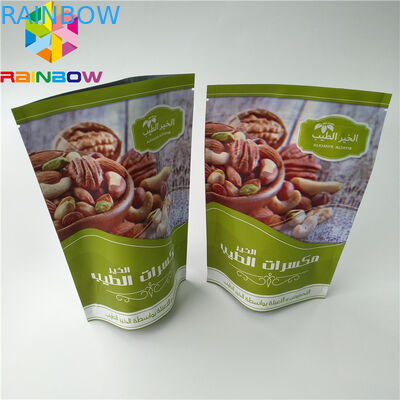 250g 500g asciuga il sacchetto della stagnola della frutta che imballa la stagnola su ordinazione il rinforzo inferiore allineato che sta su insacca