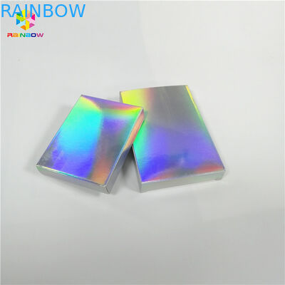 Stampa su ordinazione tagliata della scatola di carta della carta dell'ologramma per l'ombretto della crema del rossetto dei biscotti di Candy