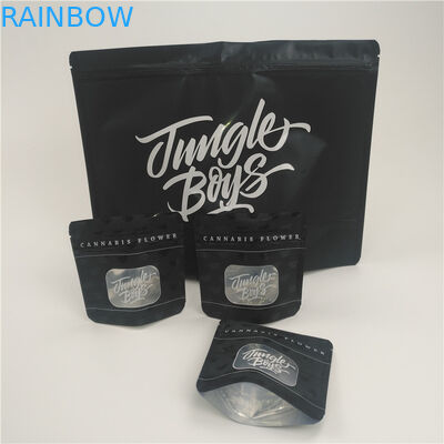 L'abitudine ha stampato l'incenso di erbe opaco che imballa la borsa a chiusura lampo innocua per i bambini della stagnola di Mylar