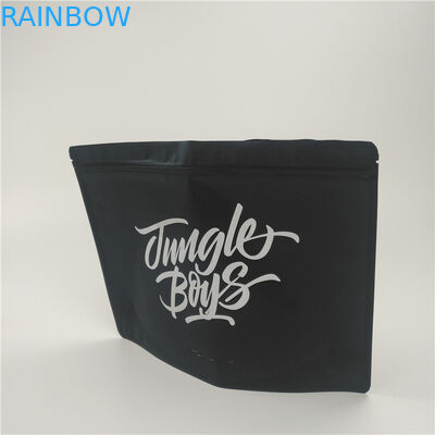 Il di alluminio nero opaco di Mylar sta sull'imballaggio medico della foglia del tabacco del sacchetto