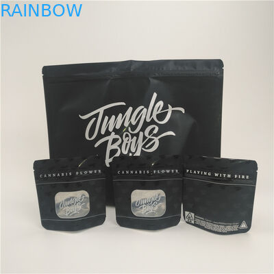 Di plastica stia sull'incenso di erbe del sacchetto medico che imballa la borsa a chiusura lampo innocua per i bambini