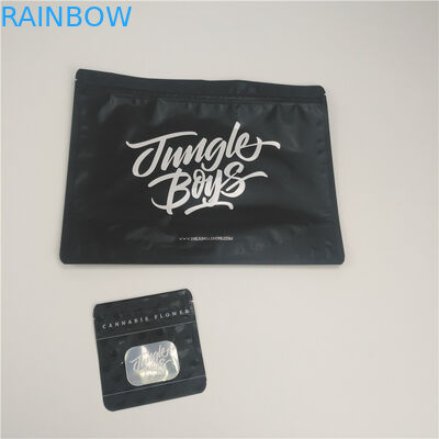 Di plastica stia sull'incenso di erbe del sacchetto medico che imballa la borsa a chiusura lampo innocua per i bambini