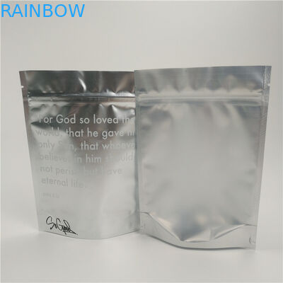 I sacchetti di plastica materiali laminati che imballano la borsa a chiusura lampo medica del nastro stanno su