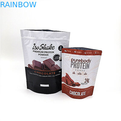 La polvere dello zip della grande capacità della borsa di imballaggio per alimenti di stampa di Gravnre sta sul sacchetto