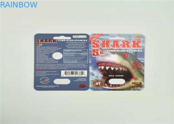 Carta di carta d'imballaggio del ragazzo 6X della stagnola dell'ologramma del blister amichevole di Eco grande con la scatola di presentazione