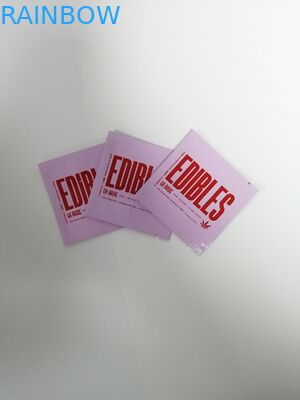 3.5/7 grammi di Mylar dell'odore della prova di borse a chiusura lampo di plastica dell'erbaccia per l'imballaggio del fiore di Gummies