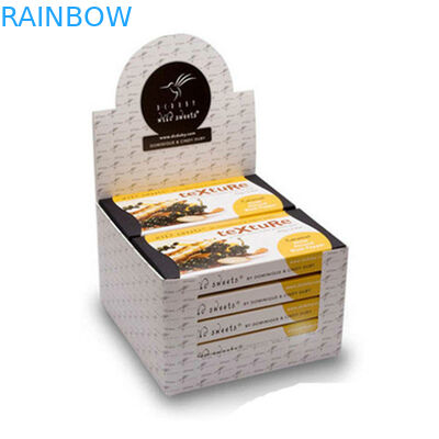 Imballaggio pronto del vassoio dello scaffale del dettagliante della scatola pieghevole dell'esposizione della carta del cartone ondulato