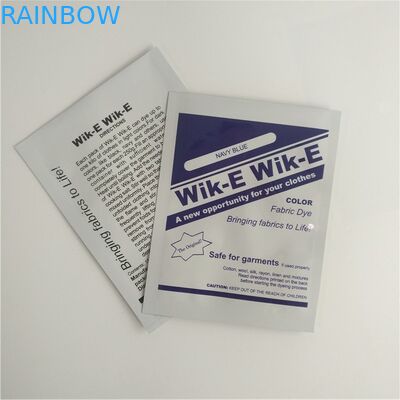 L'abitudine ha stampato sta sui sacchetti della stagnola che pescano la bustina d'imballaggio della tintura del tessuto dei vestiti della borsa di richiamo