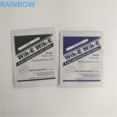 L'abitudine ha stampato sta sui sacchetti della stagnola che pescano la bustina d'imballaggio della tintura del tessuto dei vestiti della borsa di richiamo