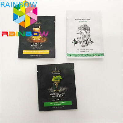 Borse del fondo piatto di serie di Kraton, borsa del sacchetto di tre lati per l'erbaccia gommosa di Candy della canapa