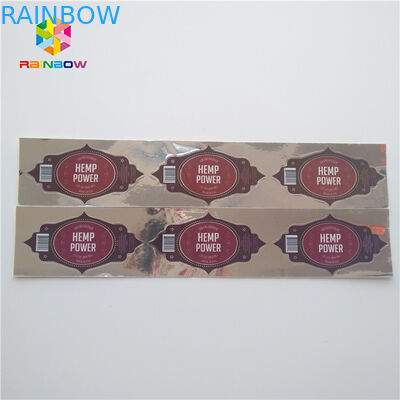 La manica degli strizzacervelli del contagoccia identifica la fiala farmaceutica degli autoadesivi bottiglia di vetro 30ml per lo steroide